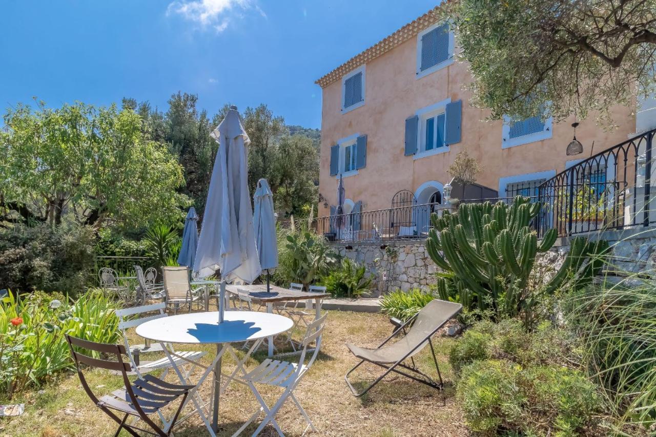 Le Mas D'Angeline, Vue Mer, Jardin Commun, Parking, Voiture Requise, 10 Min En Voiture De Monaco, Route Etroite, Pente Raide, Croisement Limite, Sea View, Shared Garden, Parking, Car Required, 10 Min Drive From Monaco, Narrow Steep Road, Limited Pass Beausoleil Exterior foto