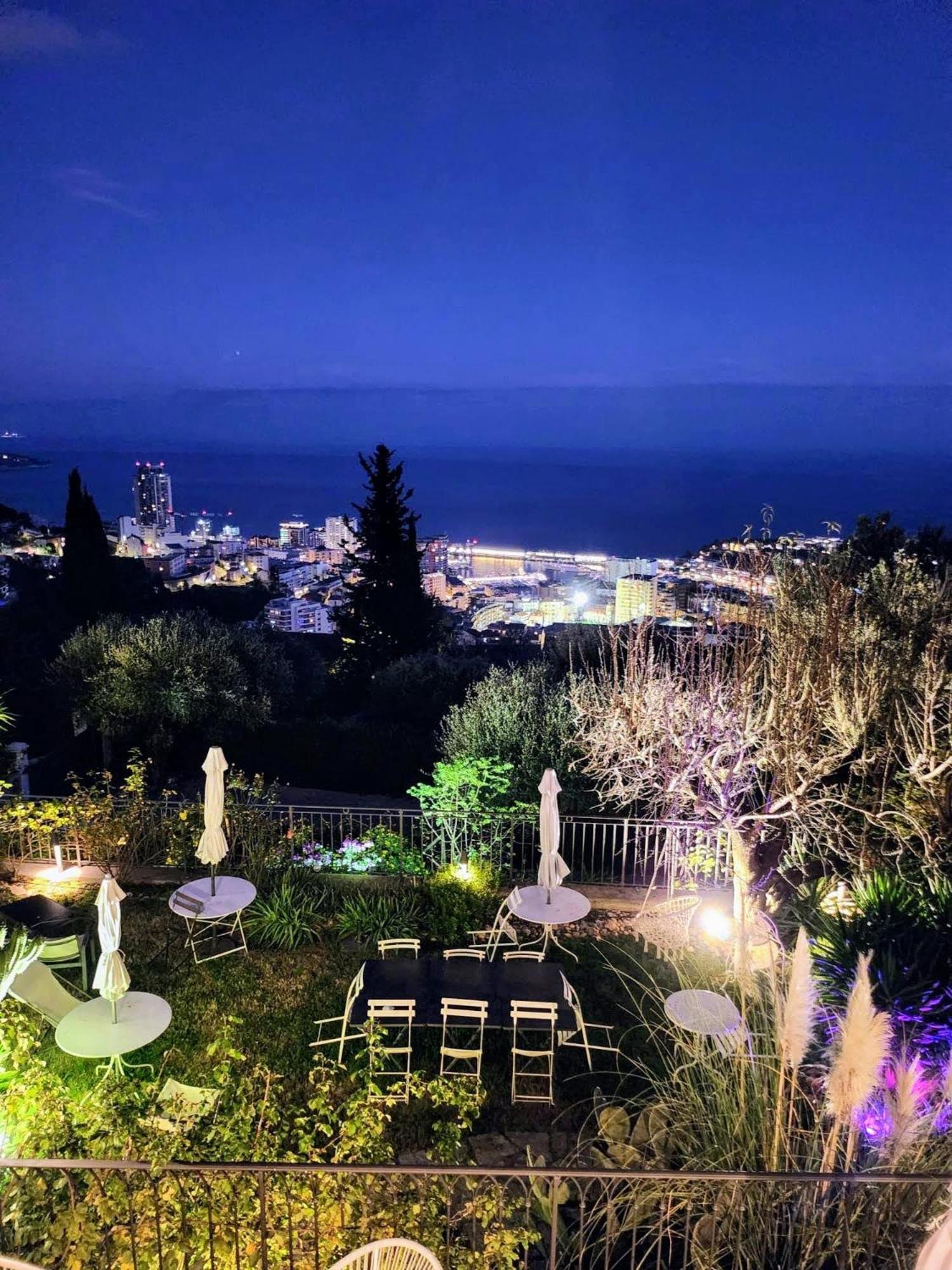 Le Mas D'Angeline, Vue Mer, Jardin Commun, Parking, Voiture Requise, 10 Min En Voiture De Monaco, Route Etroite, Pente Raide, Croisement Limite, Sea View, Shared Garden, Parking, Car Required, 10 Min Drive From Monaco, Narrow Steep Road, Limited Pass Beausoleil Exterior foto