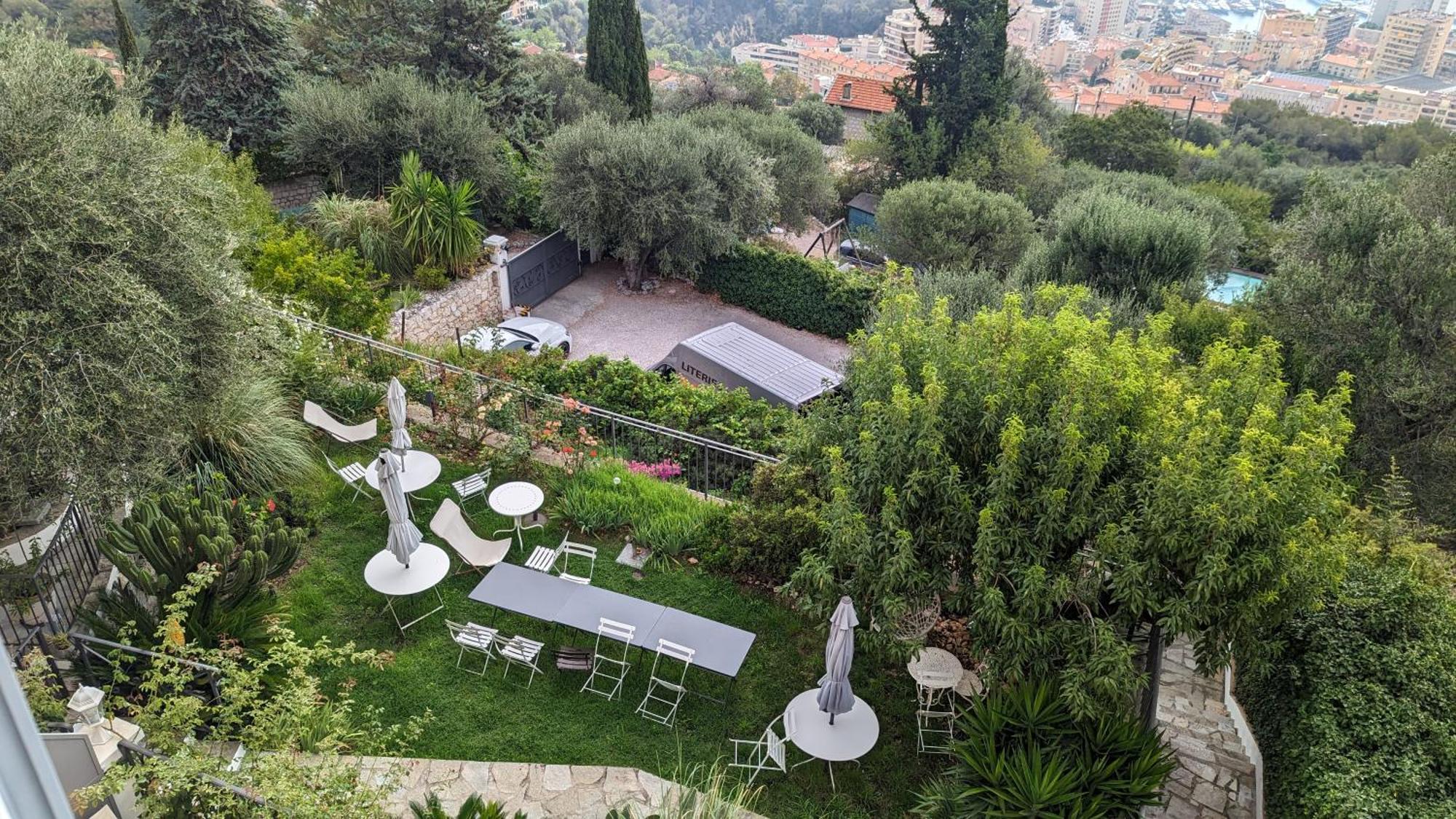 Le Mas D'Angeline, Vue Mer, Jardin Commun, Parking, Voiture Requise, 10 Min En Voiture De Monaco, Route Etroite, Pente Raide, Croisement Limite, Sea View, Shared Garden, Parking, Car Required, 10 Min Drive From Monaco, Narrow Steep Road, Limited Pass Beausoleil Exterior foto