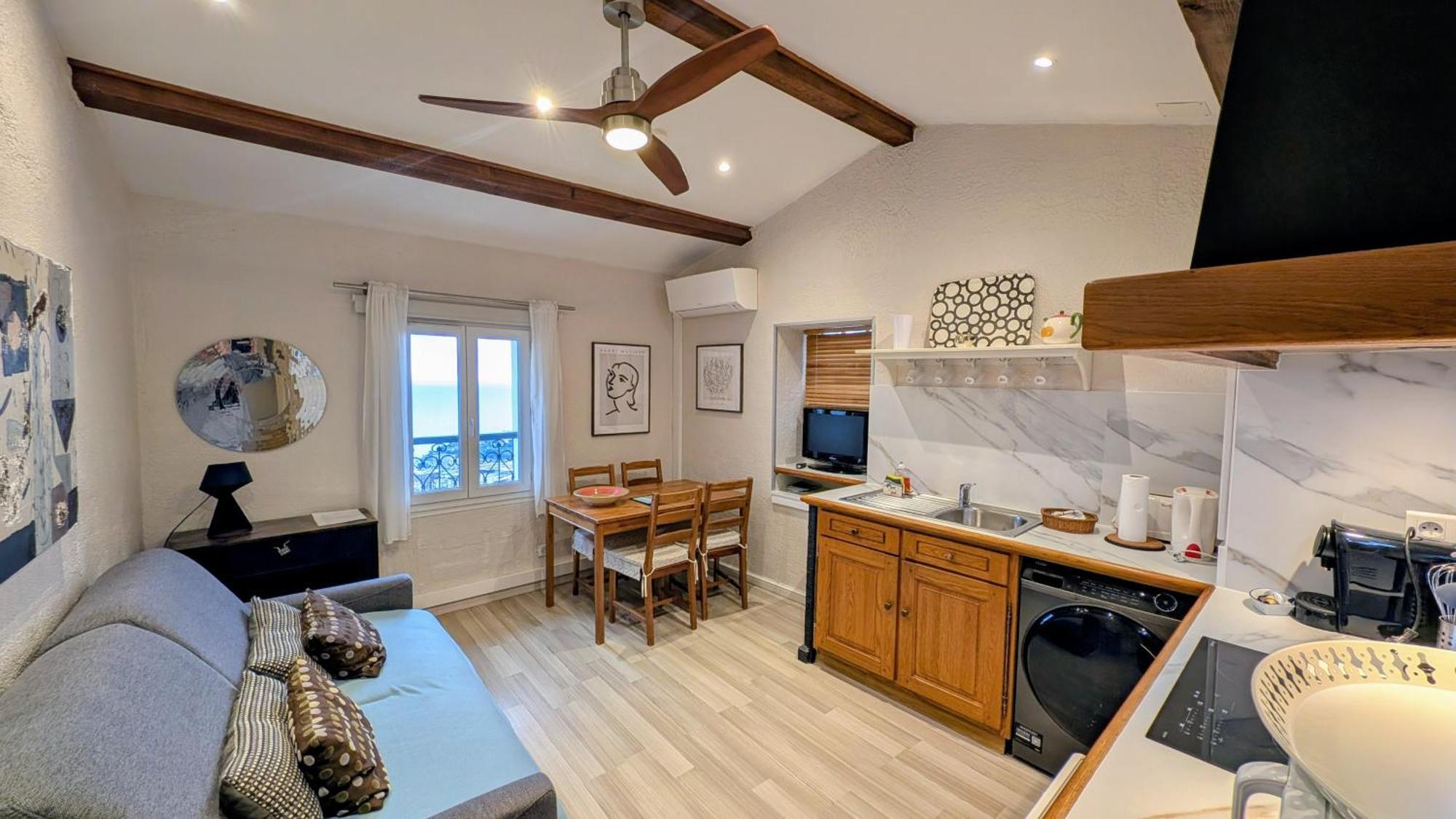 Le Mas D'Angeline, Vue Mer, Jardin Commun, Parking, Voiture Requise, 10 Min En Voiture De Monaco, Route Etroite, Pente Raide, Croisement Limite, Sea View, Shared Garden, Parking, Car Required, 10 Min Drive From Monaco, Narrow Steep Road, Limited Pass Beausoleil Exterior foto